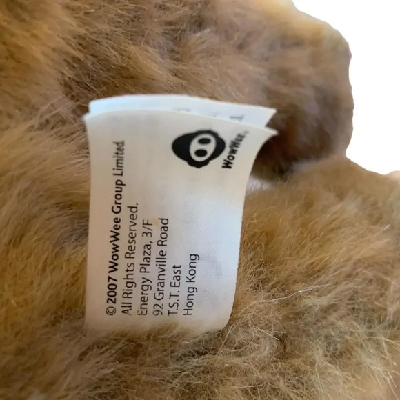 2007 WowWee Alive Lion Cub Baby Interactive Companion Pet Plush Cuddly Toy Plush - Picture 6 of 9